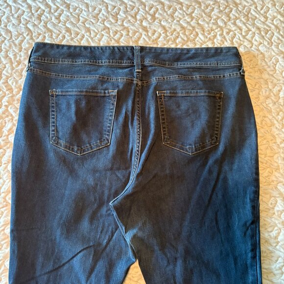 St. Johns Bay Bootcut Denim pants 18W - Picture 4 of 6